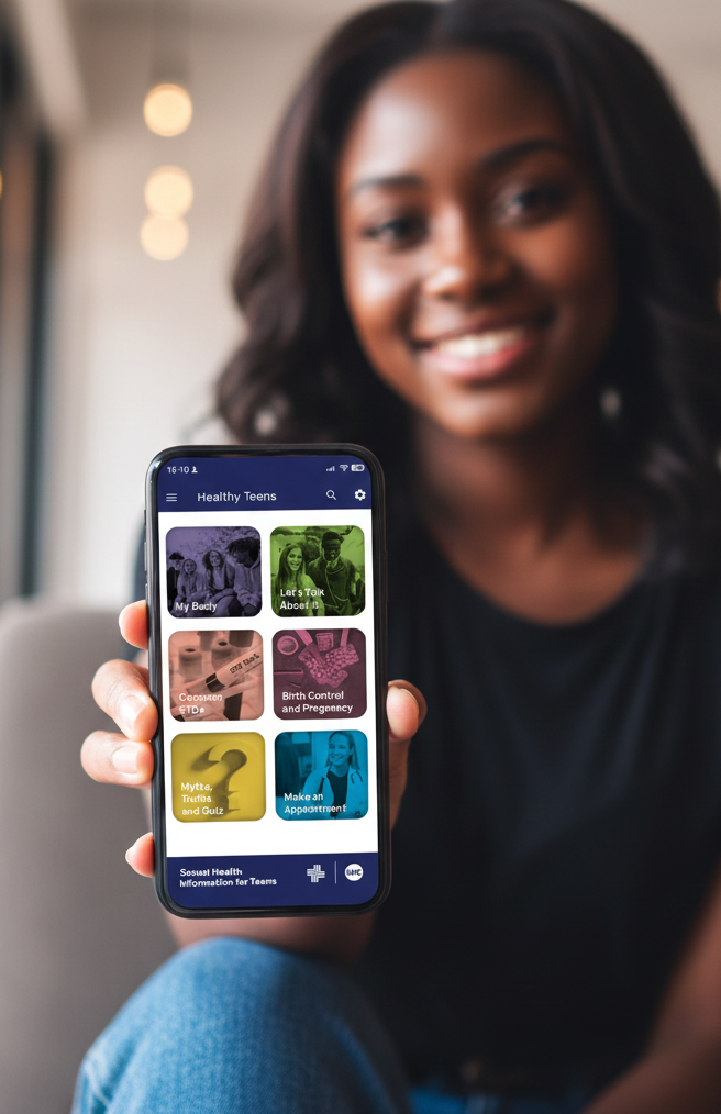 Mobile app launch portrait